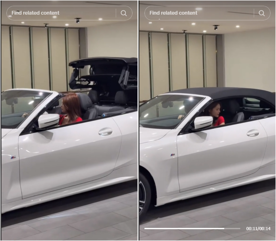 Chiếc xe xuất hiện trong video của hãng xe Mercedes. Được biết giả chiếc xe này cũng lên tới hàng tỷ đồng.