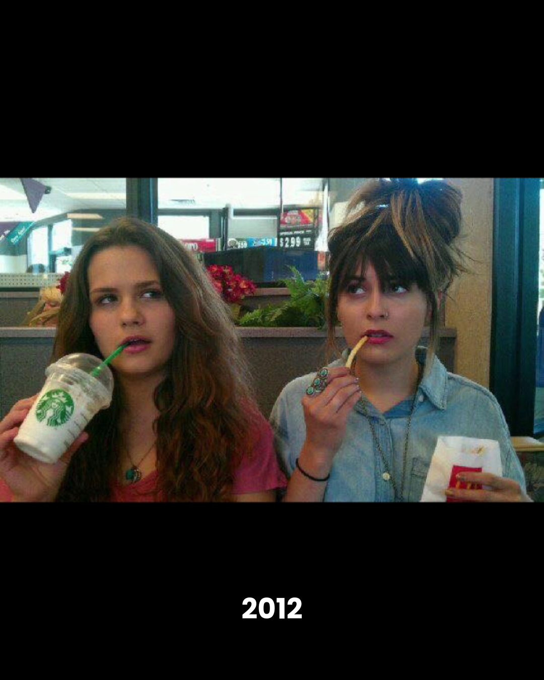 Nhìn vào những tấm ảnh, người xem không chỉ thấy được sự thay đổi ngoại hình của họ qua thời gian.