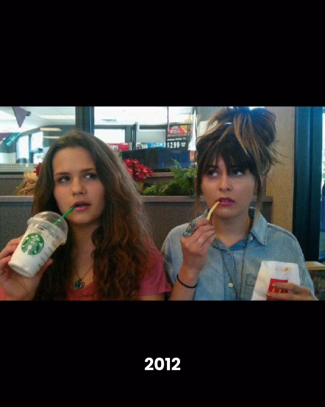 Nhìn vào những tấm ảnh, người xem không chỉ thấy được sự thay đổi ngoại hình của họ qua thời gian.