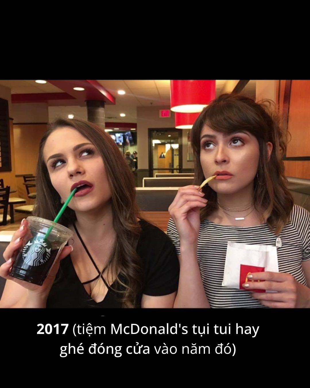 Đến năm 2017, tiệm đồ ăn mà cả hai đã ghé qua được 10 năm để thực hiện bộ ảnh đặc biệt thậm chí còn đóng cửa.