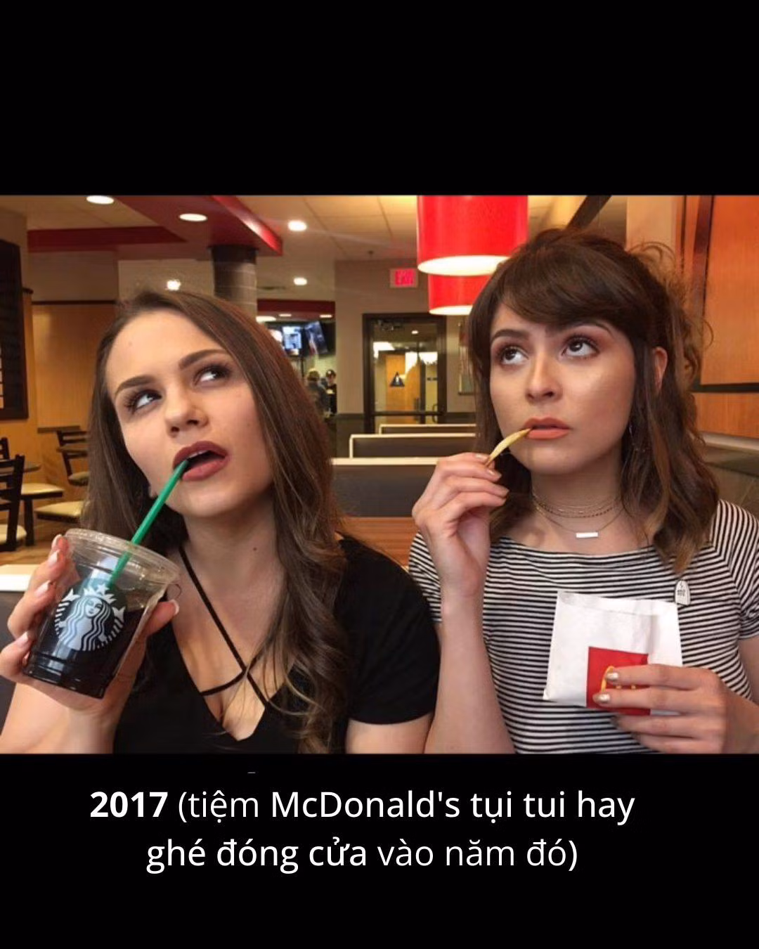 Đến năm 2017, tiệm đồ ăn mà cả hai đã ghé qua được 10 năm để thực hiện bộ ảnh đặc biệt thậm chí còn đóng cửa.