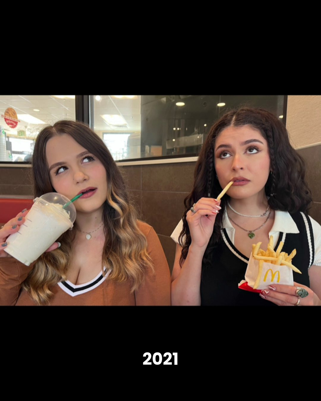 Phong cách ăn mặc, cách trang điểm của cả hai cũng có nhiều sự thay đổi.