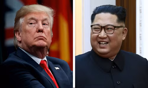 Tổng thống Mỹ Donald Trump (trái) sẽ gặp trực tiếp nhà lãnh đạo Triều Tiên Kim Jong-un tại Singapore vào ngày 12/6. Ảnh: AP.
