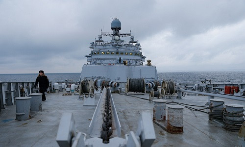 Nga biên chế tàu đổ bộ tấn công Ivan Gren vào ngày 20/6. Ảnh: TASS.