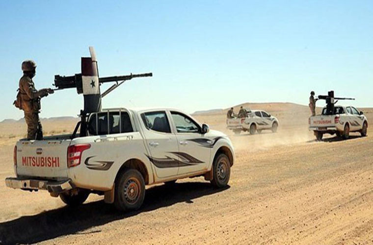 Được biết, vụ pháo kích diễn ra sau khi các tay súng phiến quân từ chối tham gia vào kế hoạch hòa giải của Quân đội Syria tại miền Nam Syria. Ảnh: FNA.