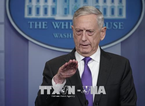 Bộ trưởng Quốc phòng Mỹ James Mattis.