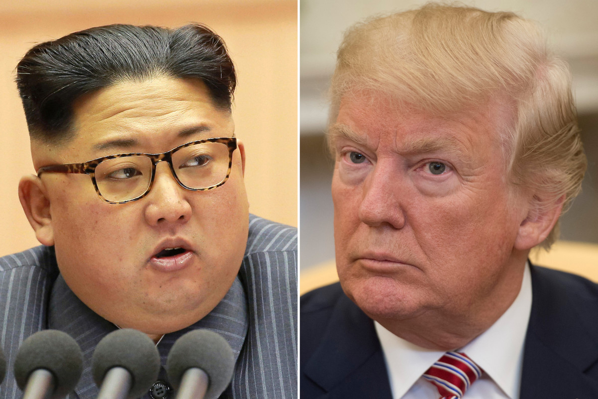 Nhà lãnh đạo Triều Tiên Kim Jong-un (trái) sẽ gặp trực tiếp Tổng thống Trump tại Singapore vào ngày 12/6. Ảnh: Foreign Policy.