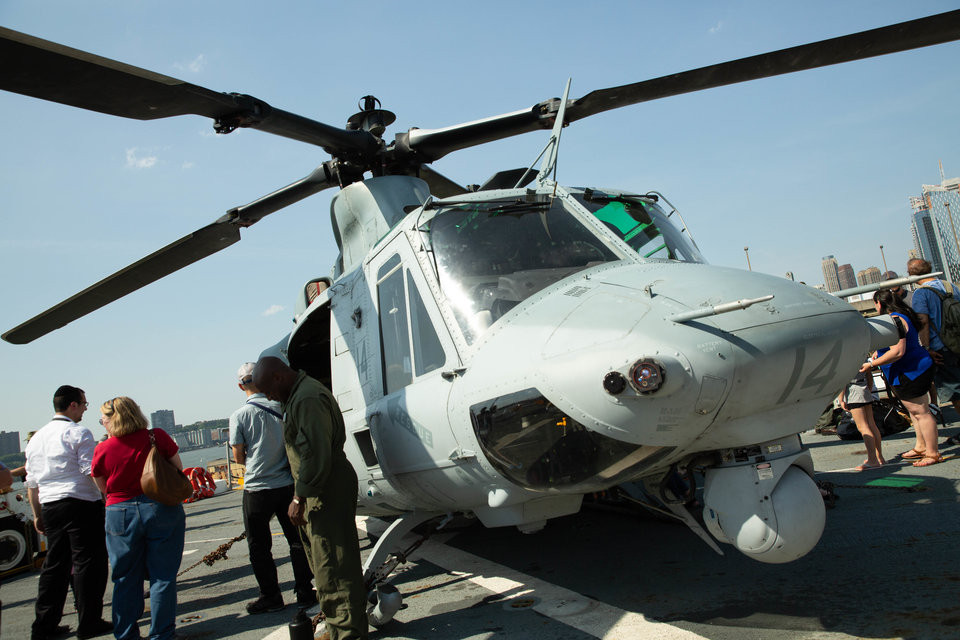 Một chiếc trực thăng UH-1Y Venom.