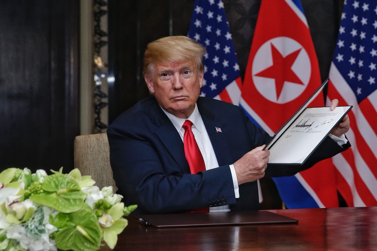 Thuong dinh My-Trieu: Chu tich Kim Jong-un cam ket phi hat nhan hoa ban dao Trieu Tien-Hinh-4