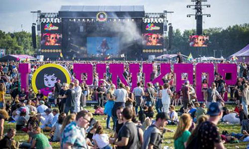 "PinkPop" - lễ hội nổi tiếng được tổ chức tại tỉnh Limburg, miền Nam Hà Lan.