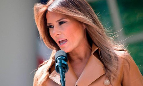 Đệ nhất Phu nhân Mỹ Melania Trump.