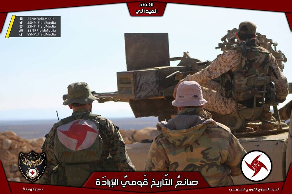 Theo Al Masdar News ngày 18/6, Quân đội Syria đã nối lại chiến dịch quân sự tại vùng Badiya Al-Sham, tỉnh Sweida, nhằm vào nhiều khu vực hiện vẫn nằm dưới sự kiểm soát của phiến quân IS. Ảnh: AMN.