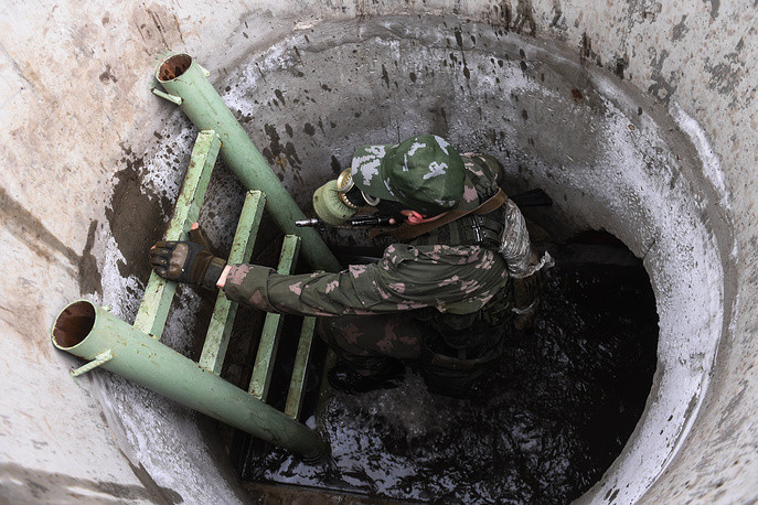 Lực lượng trinh sát Nga được coi là một trong những lực lượng chiến đấu tinh nhuệ bậc nhất quân đội nước này. Ảnh: TASS.