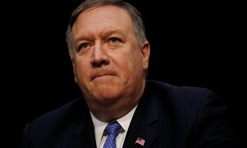 Ngoại trưởng Mỹ Mike Pompeo. Ảnh: Reuters.