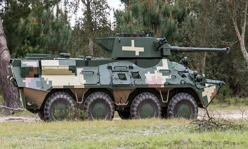 Trong ảnh là một biến thể cải tiến của xe bọc thép chở quân BTR-3 với tháp pháo 90mm được Ukraine phát triển chi Quân đội Thái Lan. Ảnh: Defence Blog.