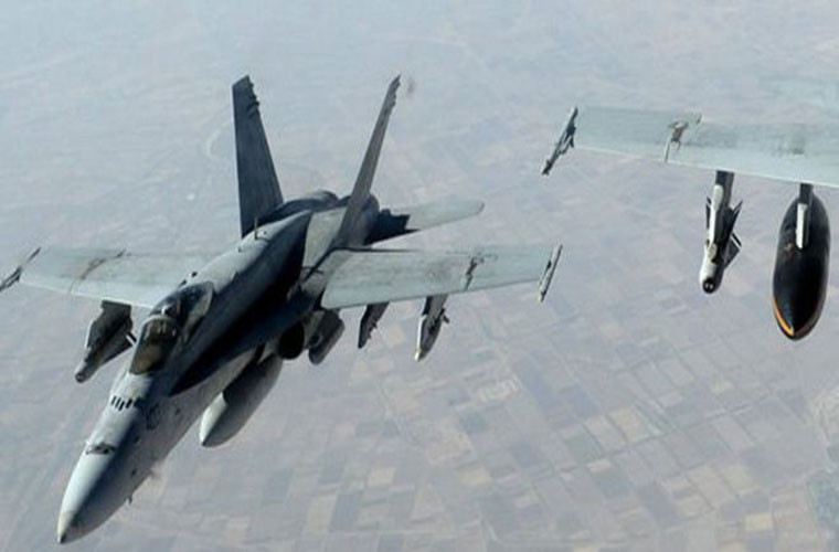 Trang South Front cho hay, liên quân Mỹ đã tiến hành nhiều cuộc không kích nhằm vào các căn cứ của Quân đội Syria xung quanh khu al-Tanaf hồi cuối năm 2017. Ảnh: SANA.