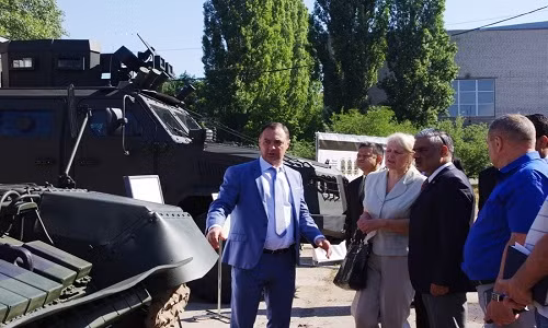 Ấn Độ ngày càng quan tâm đến các loại xe bọc thép chiến đấu của Ukraine. Ảnh: Defence Blog.