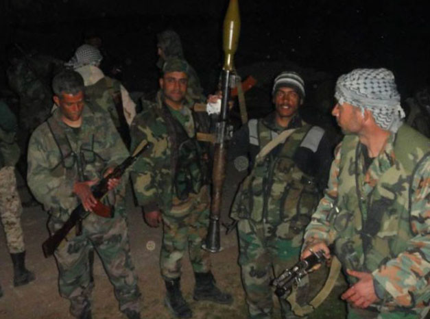 “Sử dụng hệ thống rocket Golan-1000 MRLS, Quân đội Syria đã phóng liên tiếp hơn 40 quả tên lửa nhằm vào quận Daraa Al-Balad ở phía nam thành phố Daraa”, một nguồn tin quân sự tiết lộ. Ảnh: AMN.