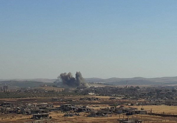 “Lực lượng Syria đã giành lại thị trấn Azraa sau khi đánh bật các tay súng khủng bố khỏi vùng Busral al-Harir và Maliha al-Atash ở Đông Bắc Daraa”, nguồn tin cho hay. Ảnh: FNA.