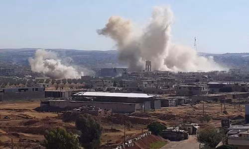 Ở diễn biến liên quan khác, lực lượng chính phủ Damascus đã đập tan hàng loạt cuộc tấn công liều chết của phiến quân HTS tại mặt trận Đông và Tây Daraa. Ảnh: FNA.