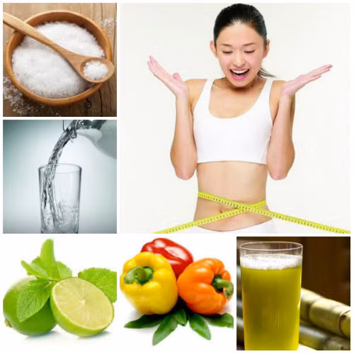 Để có một ly nước mía thanh lọc cơ thể, bạn hãy chuẩn bị một quả ớt chuông, bỏ hạt và thái nhỏ xay cùng một chút nước lọc. Sau đó lọc lấy nước trộn cùng nước mía theo tỉ lệ 1:2. Vắt thêm 1 quả chanh vào và uống. Thực hiện bài thuốc này trong 1 tuần. Ảnh: Internet.