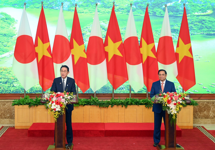 Thu tuong Nhat Ban: Kha nang hop tac giua Nhat Ban - Viet Nam khong co gioi han