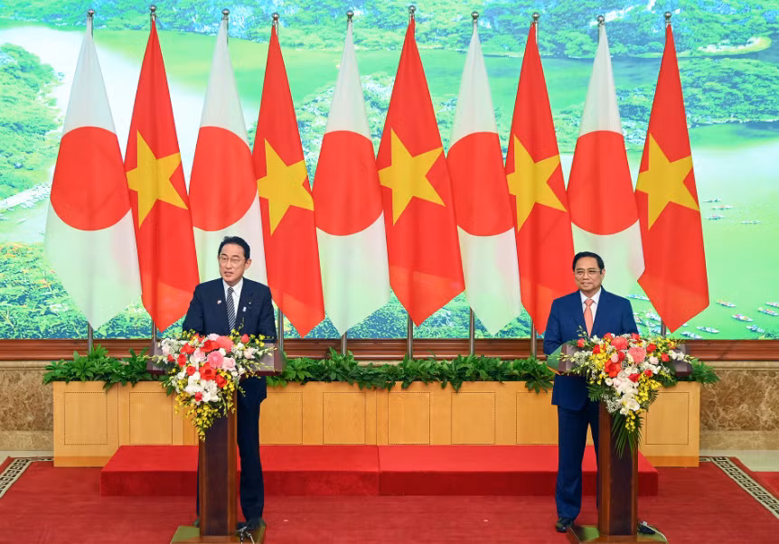 Thu tuong Nhat Ban: Kha nang hop tac giua Nhat Ban - Viet Nam khong co gioi han