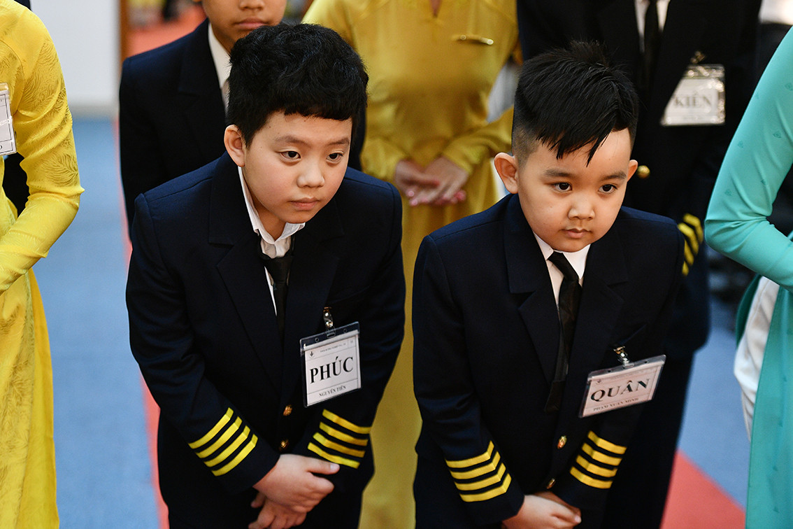 Chương trình con giúp các bạn nhỏ tham gia có thêm hiểu biết về cách ứng xử văn minh khi đi máy bay.