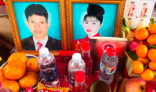 Vợ chồng ông Chinh và 3 đứa con nhỏ bị kẻ làm công sát hại.