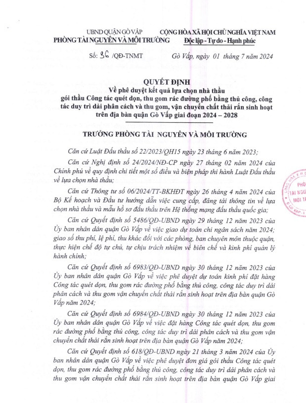 TP HCM: 1 liên danh dự gói thầu hơn 134 tỷ đồng tại Gò Vấp - Hình 3 TP HCM: 1 lien danh du goi thau hon 134 ty dong tai Go Vap-Hinh-3