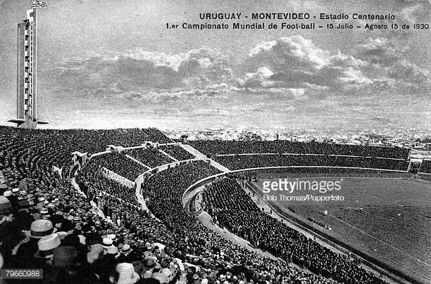 Quang cảnh tại sân vận động Centenary tại trận chung kết World Cup 1930, ngày 30/7/1930. Ảnh: Getty.