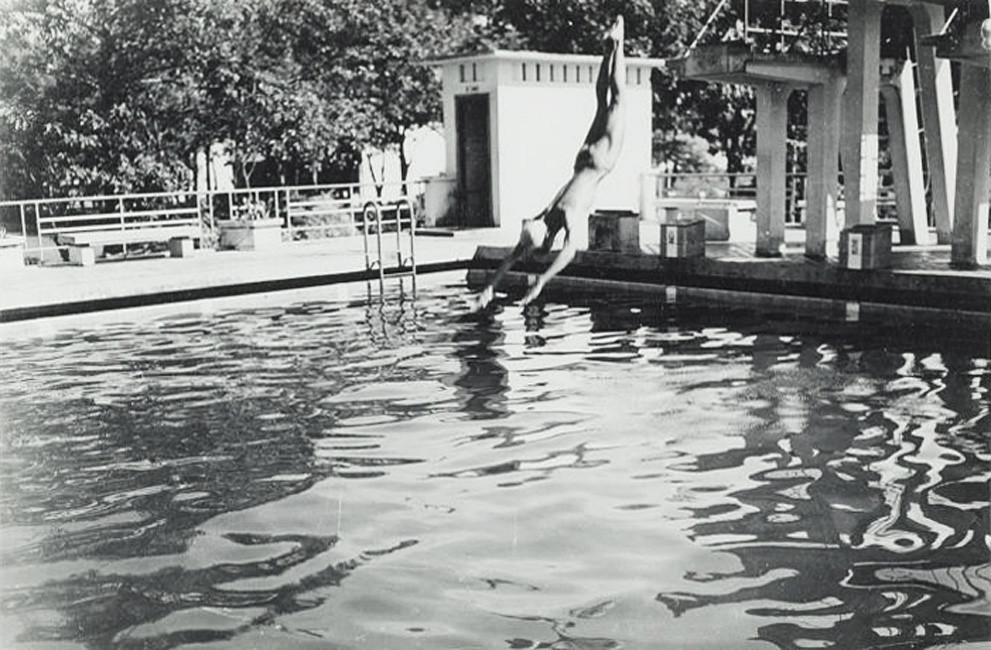 Vị trí hồ bơi Đô Thànhgiờ đây là tòa nhà An Đông Plaza ở góc An Dương Vương - Sư Vạn Hạnh.