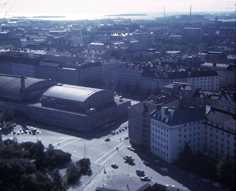 Một góc Helsinki nhìn từ trên cao, 1965. Ảnh: Vintag.