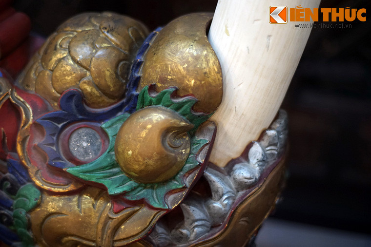 Nước sơn của tác phẩm vẫn còn rất đẹp sau hàng trăm năm tồn tại.