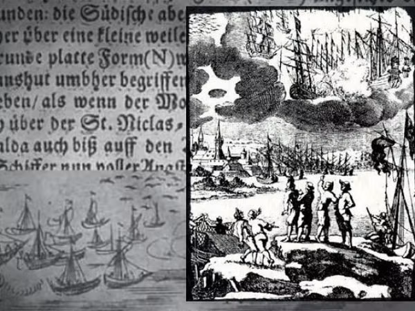 Vào tháng 4/1665, những ngư dân sống gần vùng Barhöfft (của Thụy Điển, nay thuộc Đức) kể lại một sự việc lạ lùng mà họ chưa từng chứng kiến trong đời.