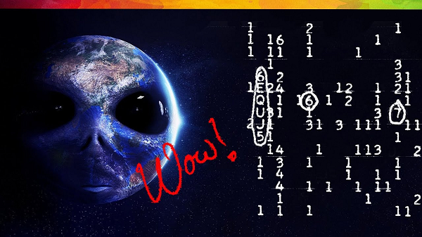 Ngày 15/8/1977, nhà thiên văn học Jerry R. Ehman thuộc Viện tìm kiếm trí tuệ ngoài Trái đất (SETI), đã thu được 72 giây tín hiệu mạnh đáng chú ý từ vũ trụ.