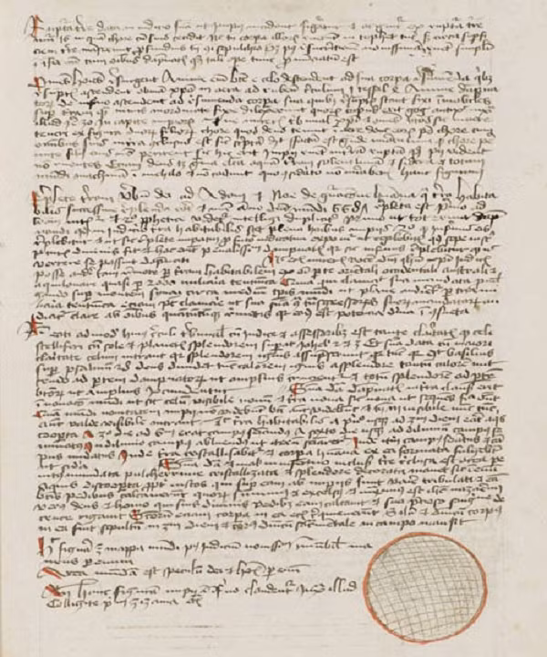 Phần cuối của kiến giải địa lý có một đoạn thảo luận ngắn về mục đích và chức năng của bản đồ thế giới. Những dự đoán trong bản đồ này gần như chính xác hoàn toàn với những gì xảy ra sau đó hàng trăm năm.