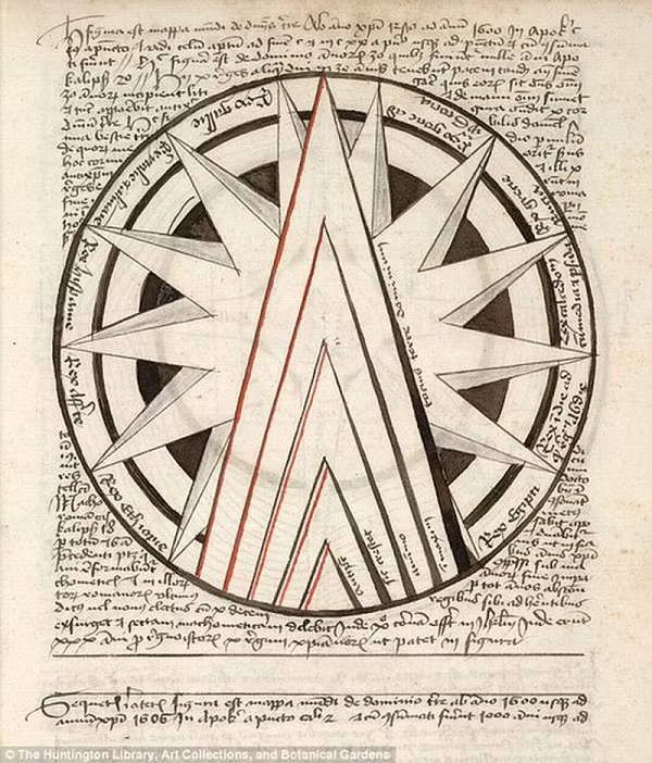 Tấm bản thảo "Bản đồ Địa ngục" được viết tại Lubeck (Đức) vào khoảng giữa năm 1486 và 1488. Bằng tiếng Latin, bản đồ này tiên tri về sự trỗi dậy của người Hồi giáo, sự xuất hiện của kẻ chống tại Đấng Christ và những sự kiện xảy ra trước Ngày tận thế.