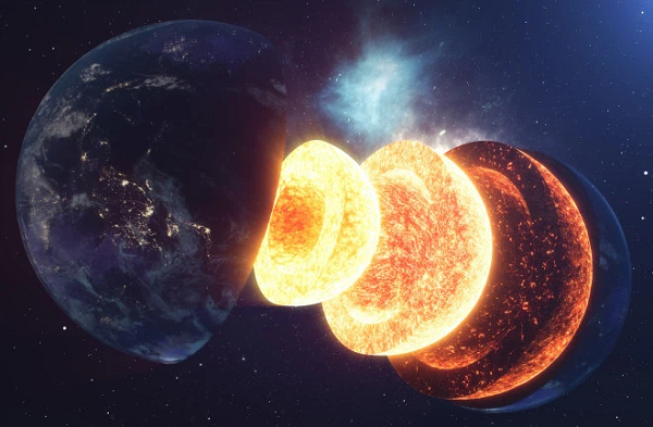 Một nghiên cứu mới đây từ các nhà khoa học đến từ Đại học Quốc gia Úc (ANU) cho biết, Trái Đất có 5 lớp cơ bản thay vì 4 lớp như hiểu biết trước đây.