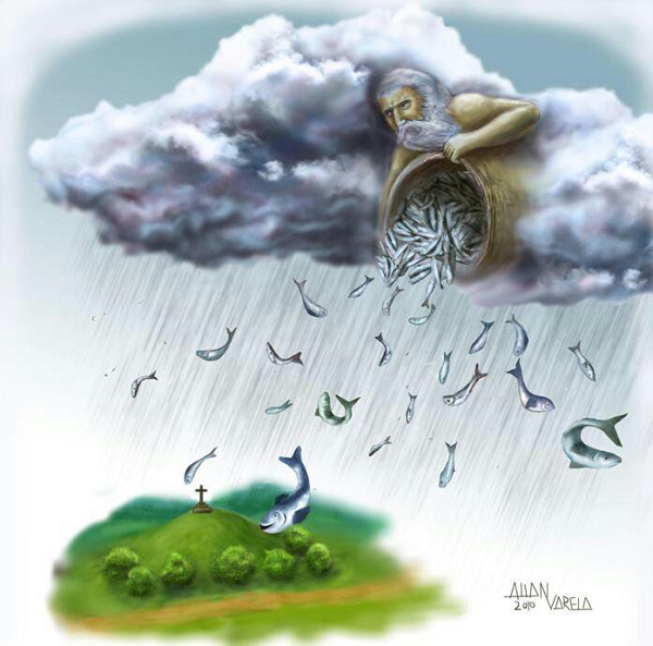 Cái gọi là mưa ếch, mưa nhện và thậm chí là mưa rắn trong các ghi chép cổ xưa có nhiều khả năng là do sự cưỡng bức di cư ồ ạt sau cơn mưa vì vùng đất trũng nơi động vật sinh sống bị mưa lớn xâm chiếm.