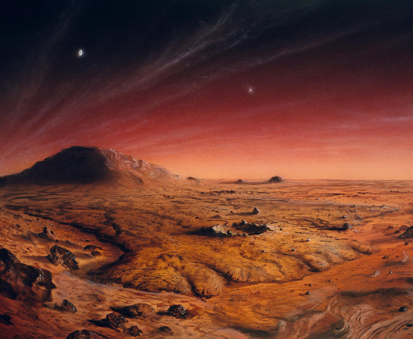 Cho dù những nhà du hành có được trang bị những bộ đồ bảo hộ chống bức xạ tốt nhất đi chăng nữa thì khả năng tồn tại vẫn không ở mức cao vì sao Hỏa thường xuyên có những cơn bão khổng lồ với sức gió có thể lên tới 105 km/h. Một số cơn bão có khả năng che phủ toàn bộ hành tinh trong nhiều tuần liên tiếp.