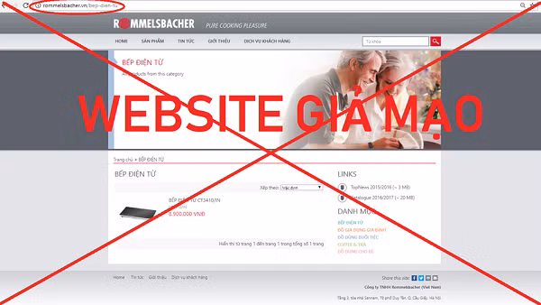 Chiêu thức thứ 4 là lừa đảo qua các trang mạng (website) giả mạo. Kẻ gian sẽ yêu cầu người tiêu dùng truy cập vào các website giả gần giống như website ngân hàng, yêu cầu nhập tài khoản, mật khẩu OTP giao dịch qua Internet Banking, Mobile Banking trên địa chỉ giả mạo.