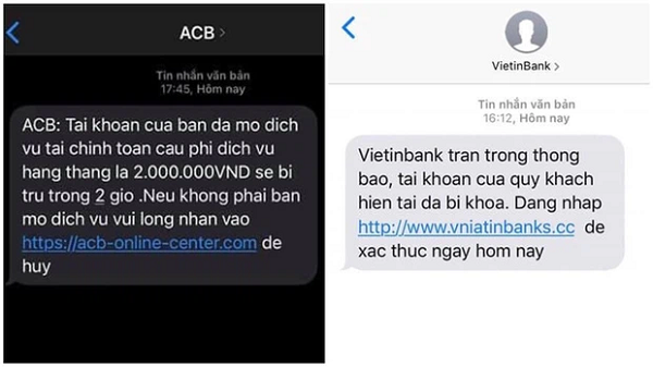 Sau đó tiếp tục yêu cầu nhập tài khoản, mật khẩu OTP giao dịch qua Internet Banking, Mobile Banking. Lúc này nhiều người dùng đã đưa toàn bộ thông tin cá nhân, mật khẩu của tài khoản. Kẻ gian chỉ việc nhẹ nhàng vào cuỗm tiền rồi biến mất.