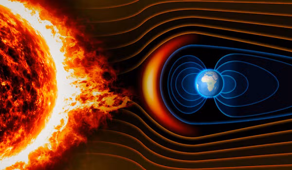 Theo nghiên cứu, khoảng 416 đến 332 triệu năm trước từ trường Trái đất bị suy yếu nghiêm trọng, khiến bức xạ vũ trụ tấn công mạnh mẽ. Giai đoạn đó được gọi là "lưỡng cực giữa Paleozoi thấp".