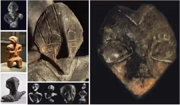 Theo nhiều nhà nghiên cứu, rất có thể người Vinca đã tạc tượng mô phỏng người ngoài hành tinh từng viếng thăm Trái Đất cách đây hàng ngàn năm. Từ đây người ta suy đoán về sự tồn tại của người ngoài hành tinh và sự tương tác của họ với các nền văn minh cổ đại trong quá khứ.