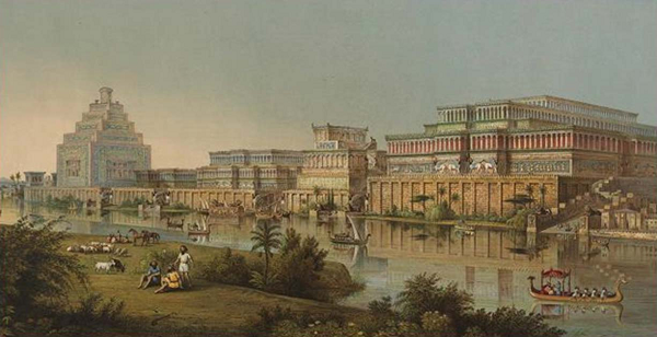 Nền văn minh Nineveh (6000 - 612 TCN) là một trong những nền văn minh lâu đời nhất, vĩ đại nhất thế giới. Nineveh từng bị tàn phá bởi một loạt trận động đất, khiến ngôi đền đầu tiên Ishtar bị phá hủy, tuy nhiên, thành phố vẫn tiếp tục phát triển.