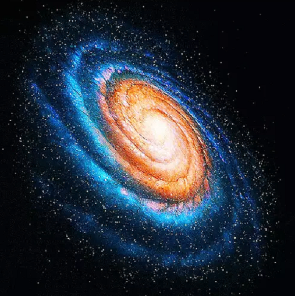 Lỗ đen làm cong không gian xung quanh nó. Tưởng tượng không gian như một tấm thảm cao su. Nếu đặt một vật nặng lên, nó sẽ bị biến dạng. Vật càng nặng đặt lên thì độ biến dạng càng lớn.