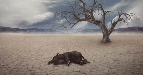 Từ đây, giả thuyết tiểu hành tinh va chạm vào Trái đất được củng cố. Tuy nhiên, khi nghiên cứu kỹ hơn, người ta nhận ra vụ va chạm chỉ là một phần trong thảm họa kép đối với các loài sinh vật ở kỷ Permi.