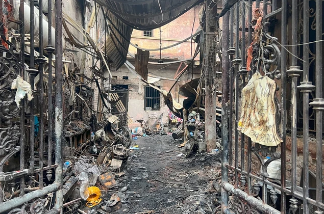 Pho Thu tuong Tran Hong Ha den hien truong vu chay 14 nguoi chet