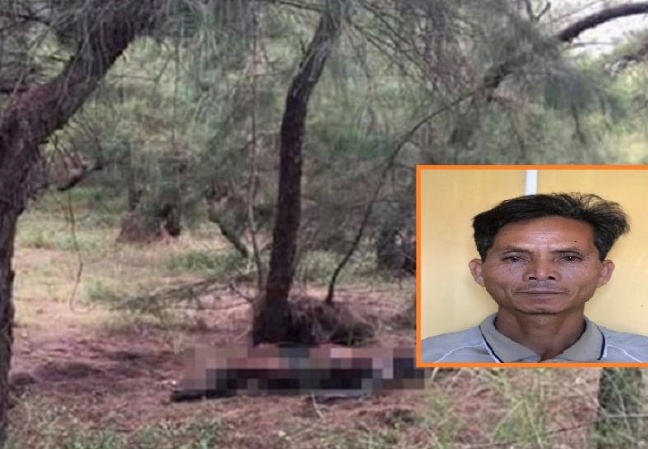 Sáng 15/10/2018, khi chở củi qua rẫy nhà ông B.Đ.H., thấy chị H'Nhá đang ôm cỏ đưa ra xe máy, tưởng đó là chị HLâm (vì chị H'Nhá đang bịt khẩu trang, vóc dáng hai người giống nhau), Lưn đi tiếp khoảng 700 m rồi đi bộ quay lại. Hắn nhặt một cây gỗ tròn dài khoảng 60 cm, đường kính 5-6 cm đánh nhiều nhát vào đầu khiến chị H'Nhá ngã gục. Tàn độc hơn, khi khăn bịt mặt của chị H'Nhá rơi ra, biết đã đánh nhầm người nhưng để che giấu tội lỗi, Lưn bóp cổ nạn nhân đến chết rồi tung tin thấy ông H. vào rẫy hôm chị H'Nhá chết để đánh lạc hướng Cơ quan Điều tra. 